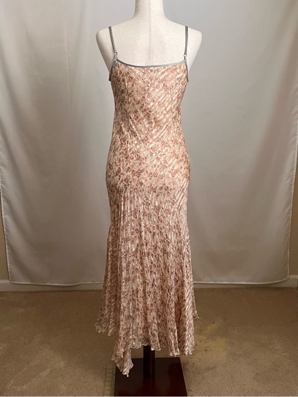 Y2K Vintage! Rebecca Taylor - Silk Bias Cut Dress - 8 - Picture 4 of 13